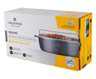 Altom Valdinox Grand brytfanna 32x21cm prostokątna z pokrywą żaro - 1580514 - zdjęcie 6